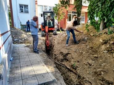 Çankaya Kanalizasyon Boru Döşeme